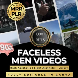 1000+ Premium Faceless Men Video Reels Bundle Pack