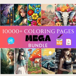 10000+ Coloring Pages Bundle