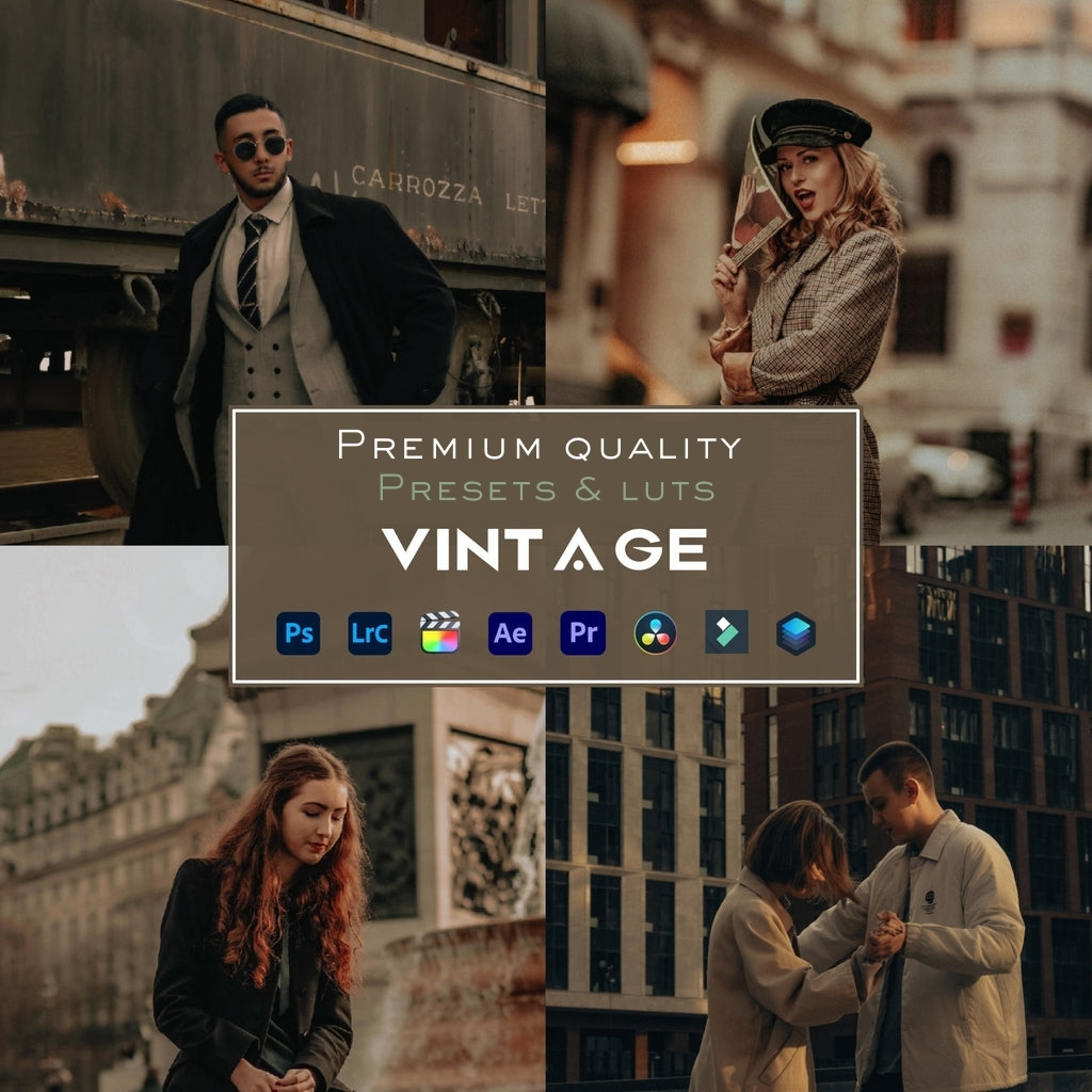 Premium Lightroom LUTs & Photo Video Presets Bundle – Cinematic, Moody, Portrait, Vintage, Wedding & Commercial Color Grading for Photoshop, Premiere Pro, DaVinci Resolve – All-in-One Professional Editing Collection
