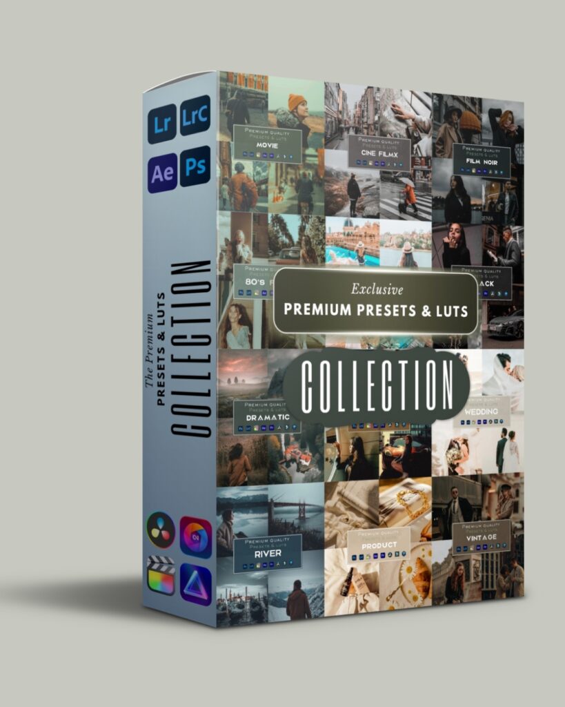 Premium Lightroom LUTs & Photo Video Presets Bundle