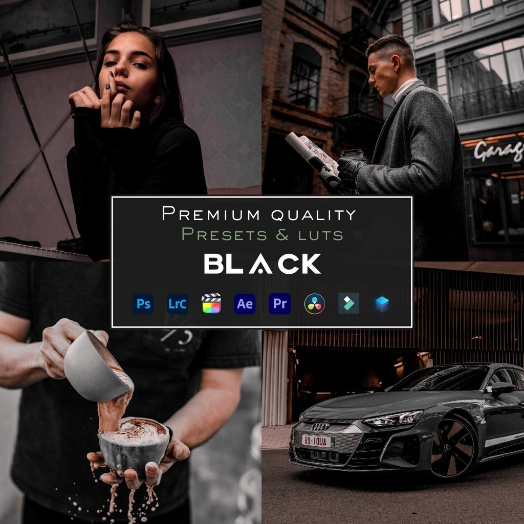 Premium Lightroom LUTs & Photo Video Presets Bundle – Cinematic, Moody, Portrait, Vintage, Wedding & Commercial Color Grading for Photoshop, Premiere Pro, DaVinci Resolve – All-in-One Professional Editing Collection