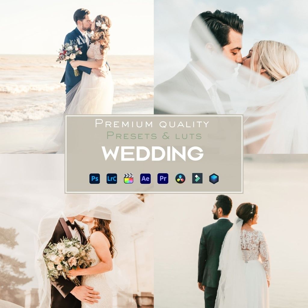 Premium Lightroom LUTs & Photo Video Presets Bundle – Cinematic, Moody, Portrait, Vintage, Wedding & Commercial Color Grading for Photoshop, Premiere Pro, DaVinci Resolve – All-in-One Professional Editing Collection